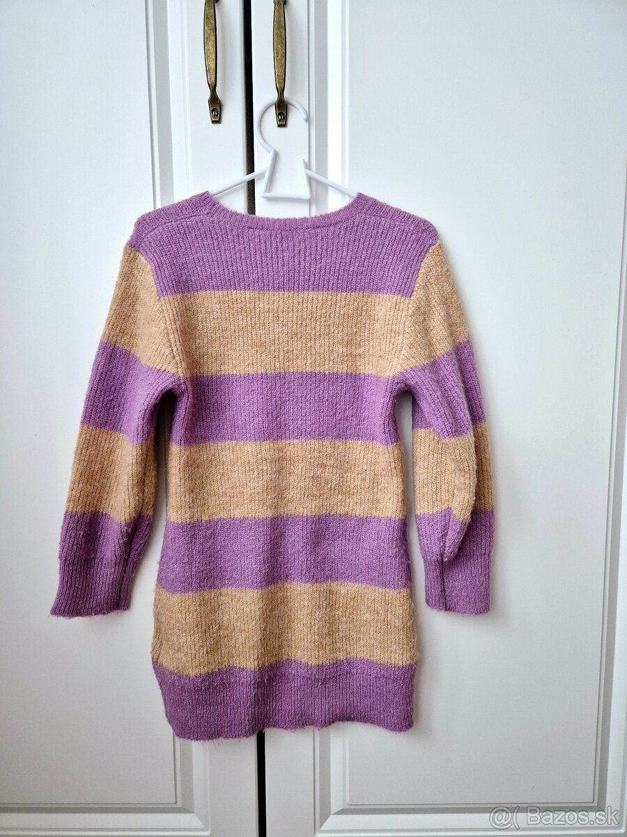H&M Teplé dievčenské šaty veľ.98/104 - 4