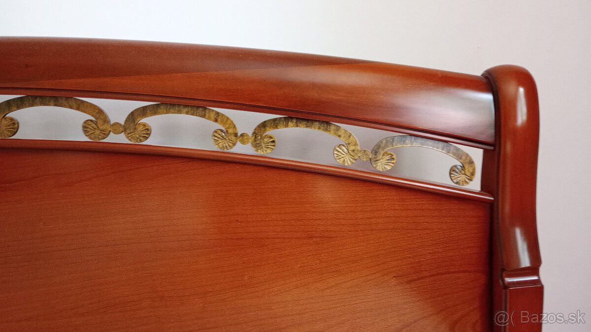 posteľ a komoda z masívu - 4