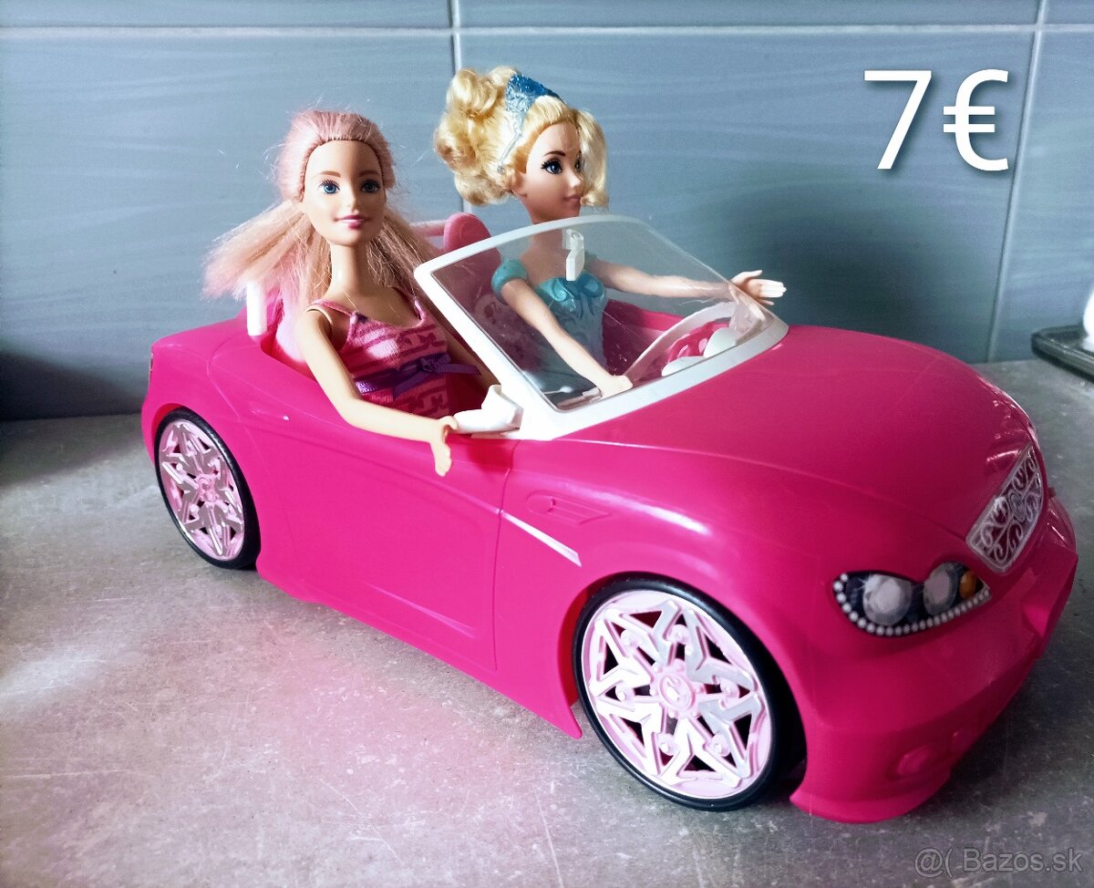 Bábiky, auto, vanička, koníky - 4