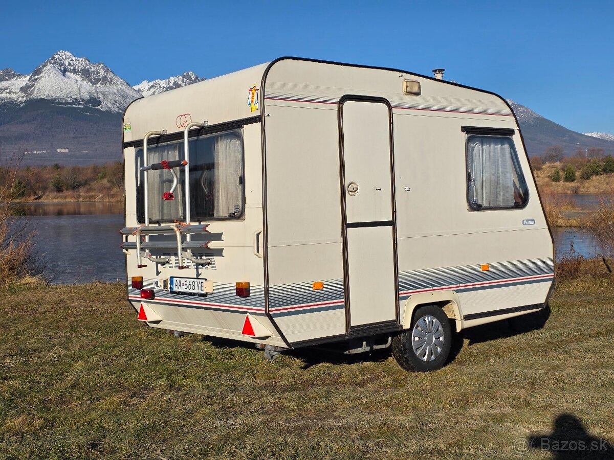 Obytný príves Adria Prima 330 - Predstan, kurenie - 4