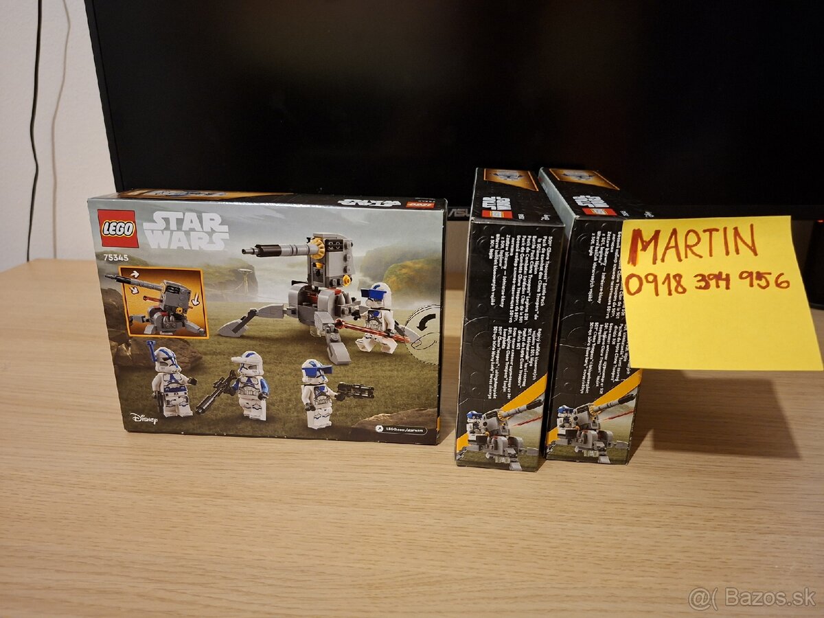 NOVÉ LEGO Starwars 75359,75345 - 4