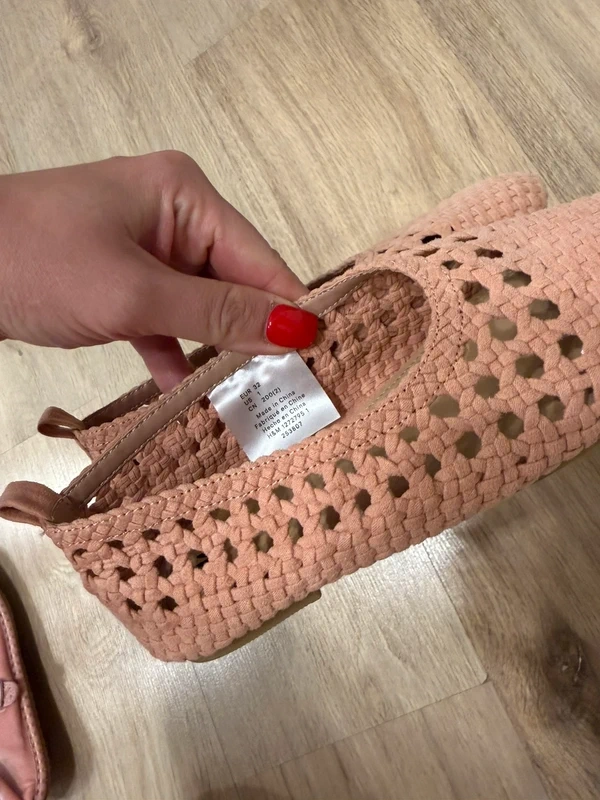Dievčenské balerínky H&M - 32 - 4