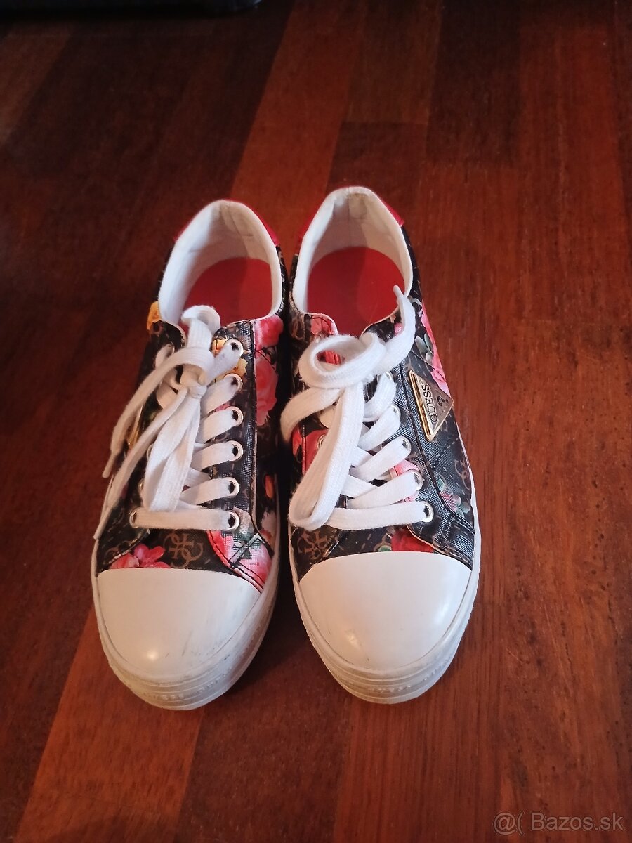 GUESS tenisky lace-up shoes - 4