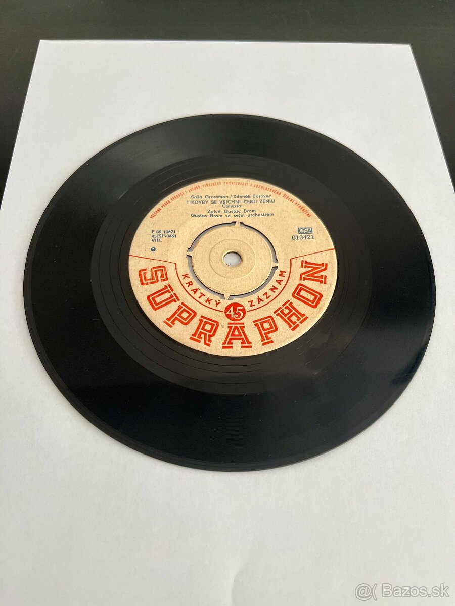 set retro vinylov (7" SP) - Supraphon, 60. roky - 4