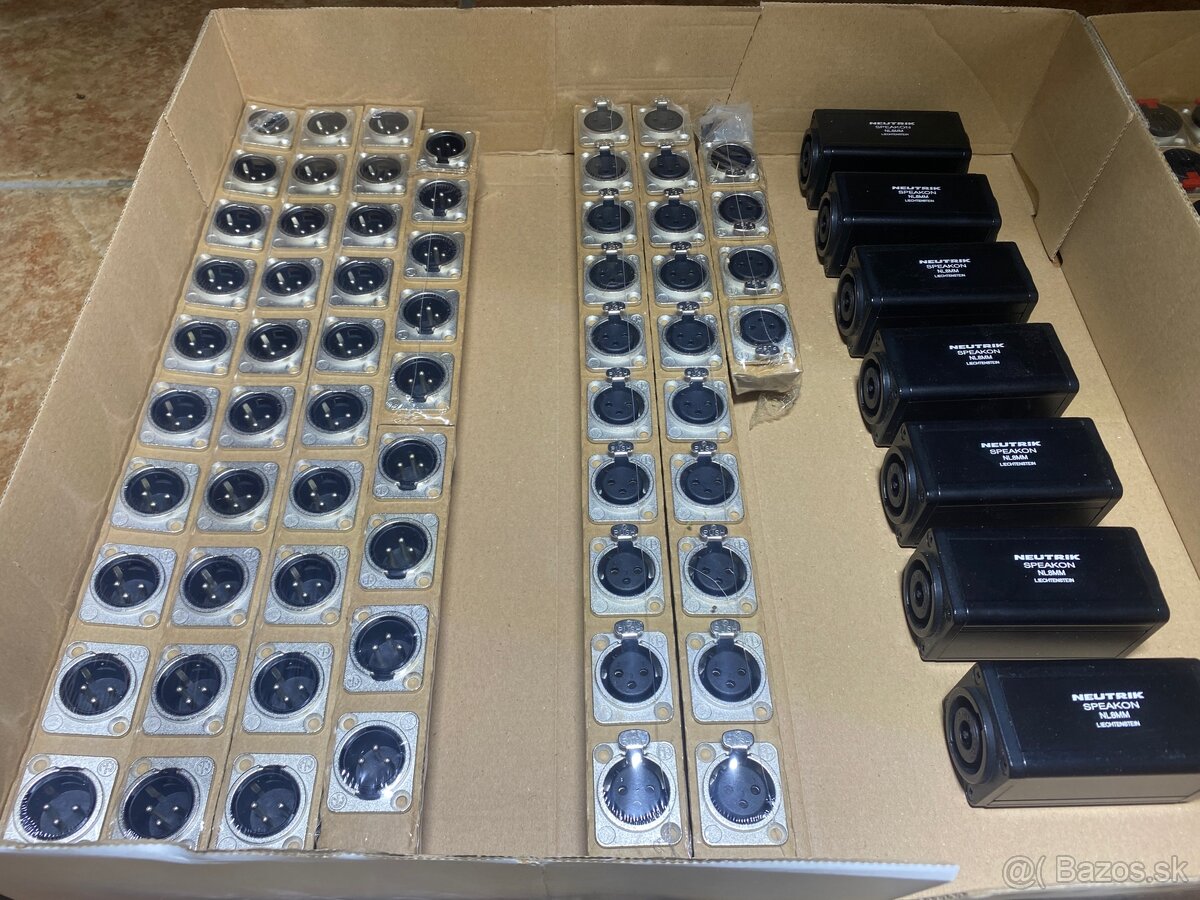 neutrik konektory spojky - 4