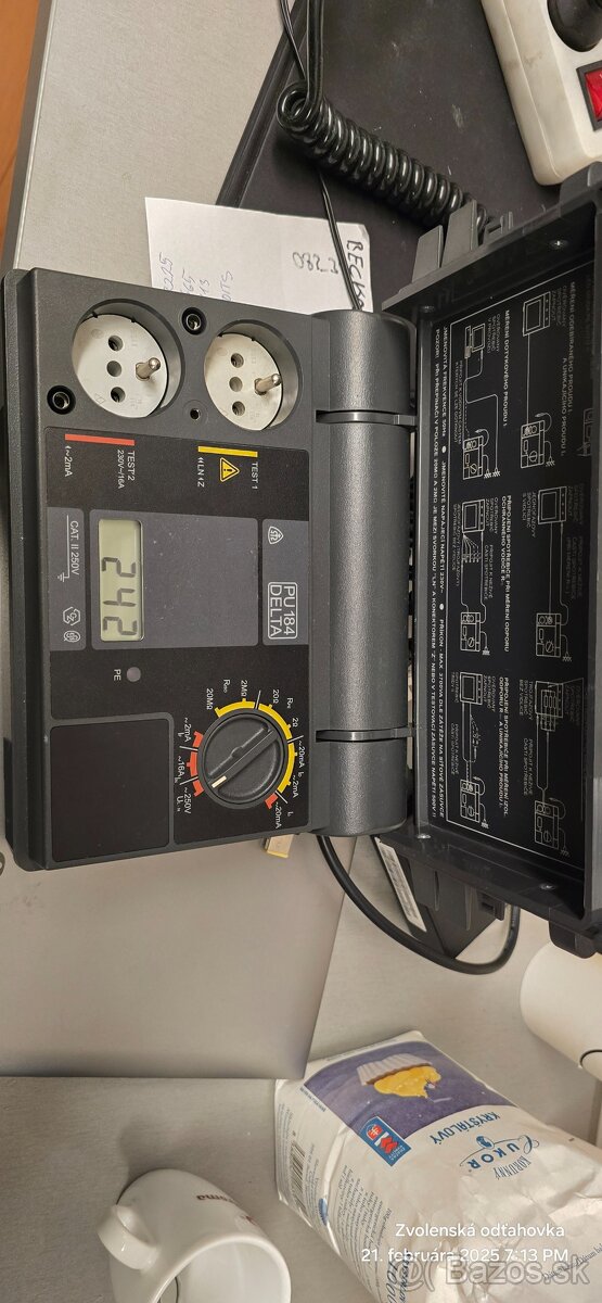 Revízny merací prístroj PU 184 Delta - 4