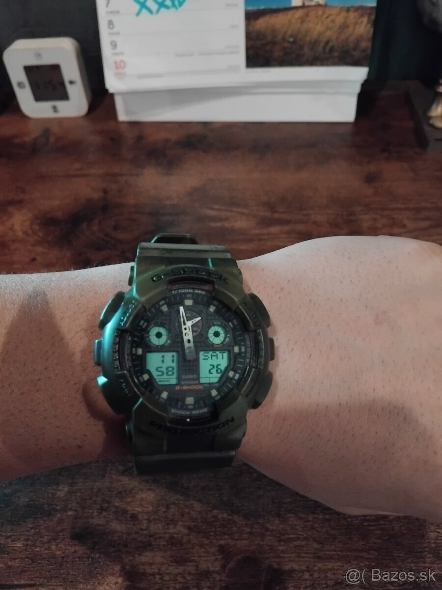 casio g-shock maskačovej farby - 4