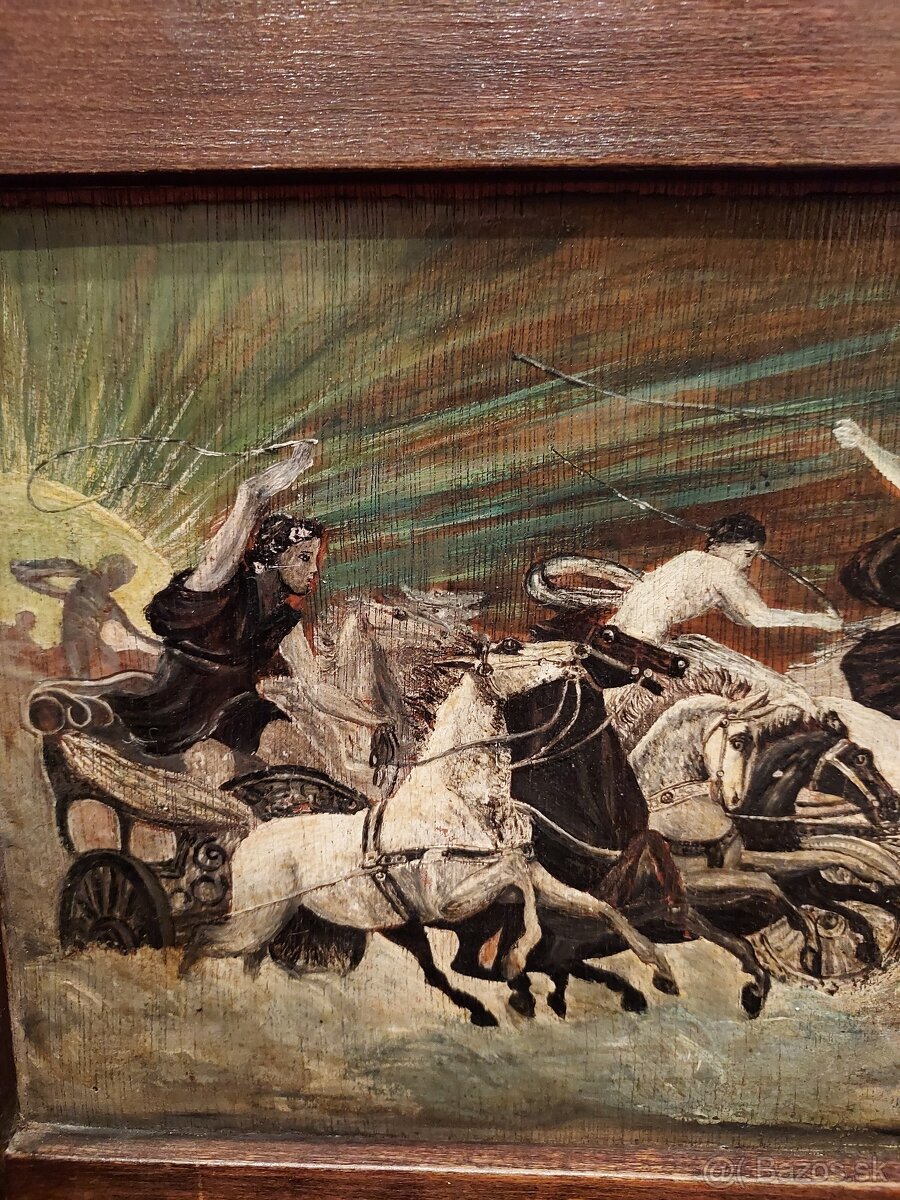 PREDÁM KRÁSNY MAĽOVANÝ PARAVÁN - 4