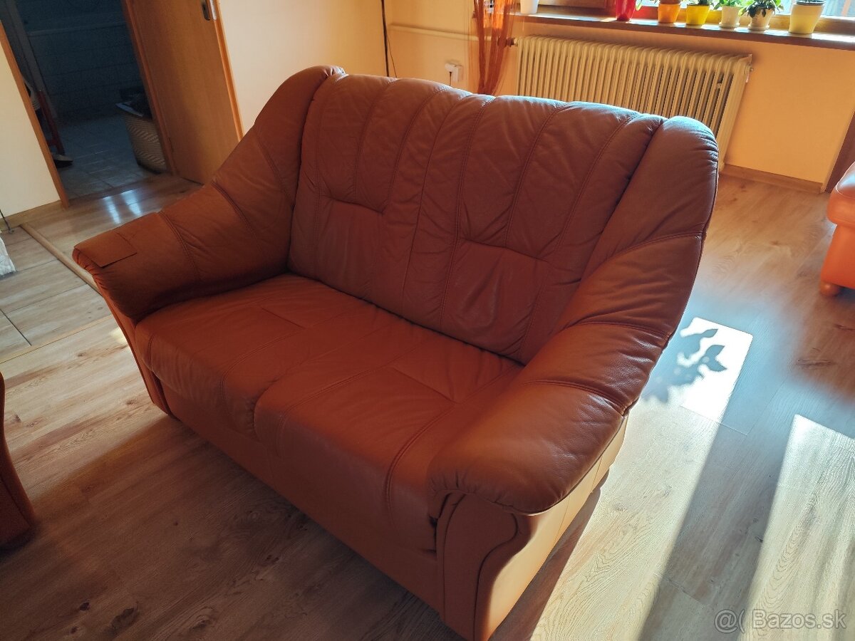 Kožená sedačka 3+2 - 4