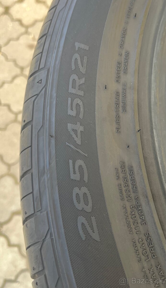 285/45 R21 Letne Hankook AO Audi VW - 4