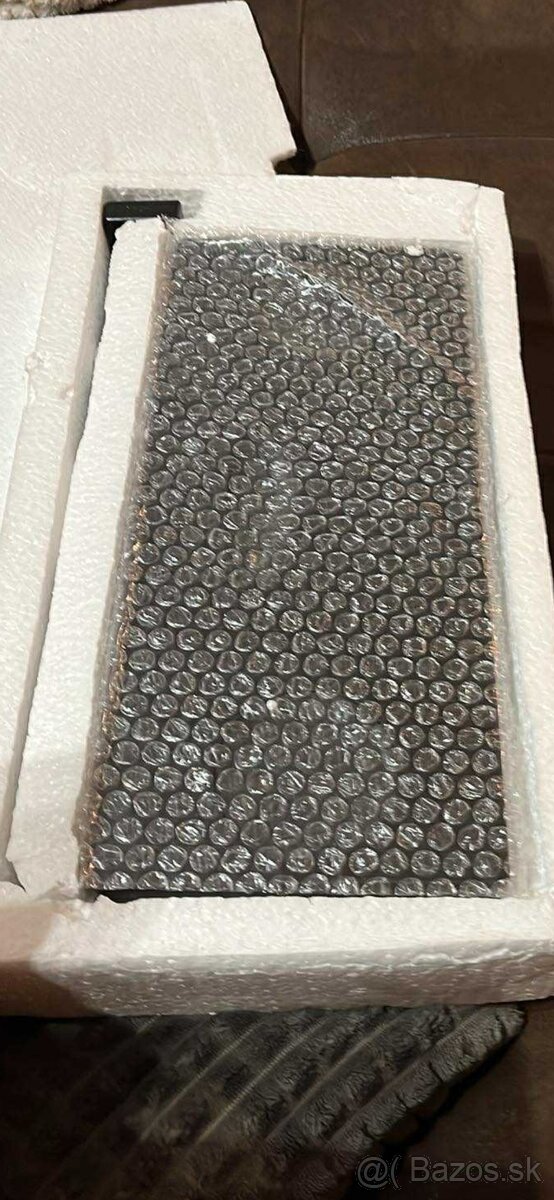 Sklenená darčeková fľaša Gitara +podnos a 2 poháre - 4