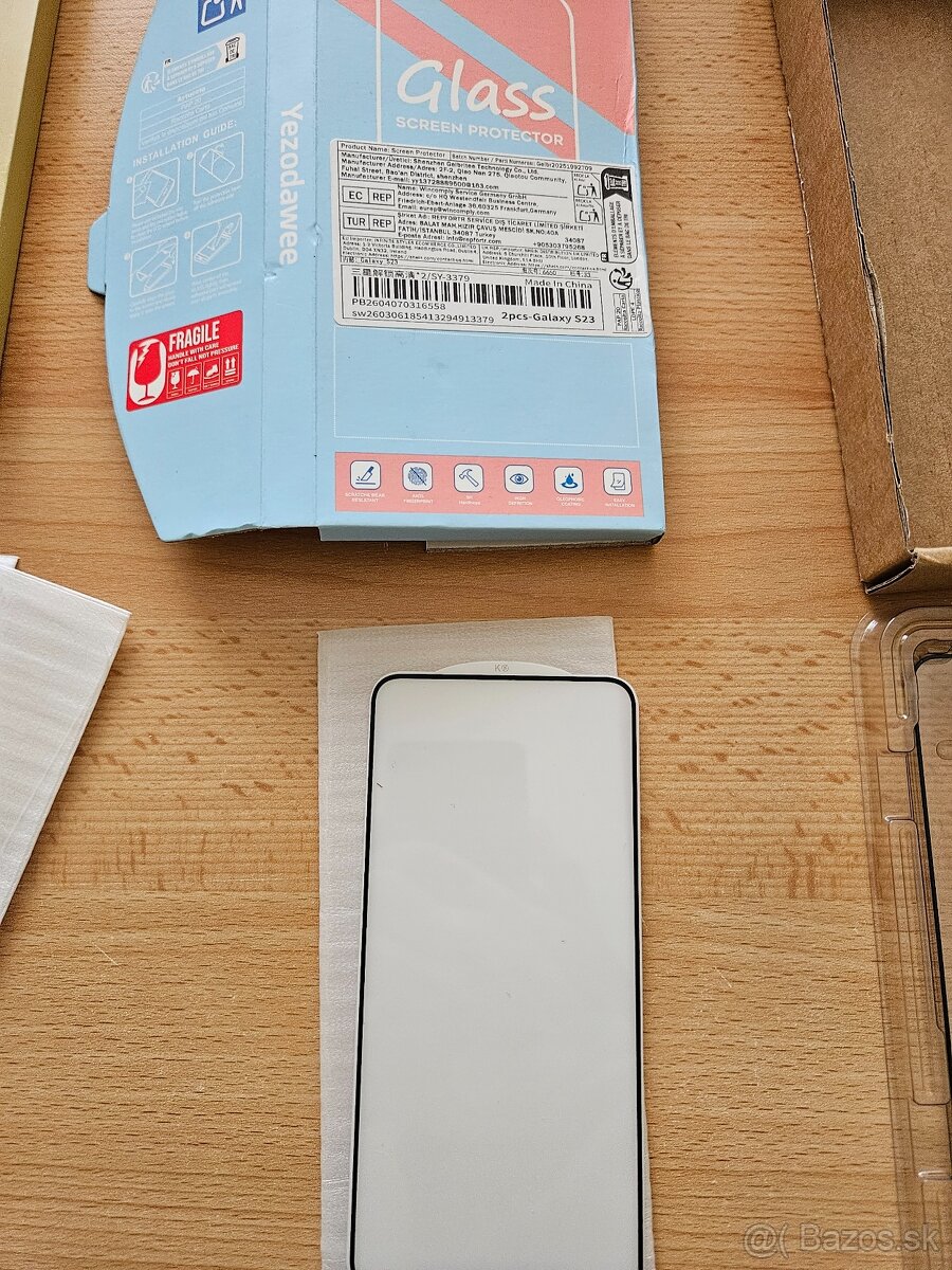Samsung Galaxy S23 screen protector. - 4