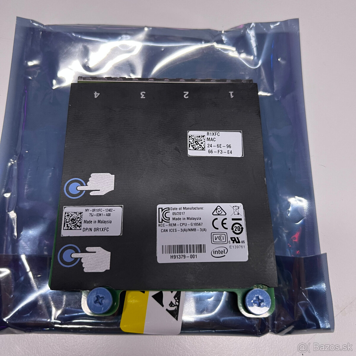 2× Dell Intel I350 4× 1GbE rNDC (R1XFC) pre Dell PowerEdge - 4