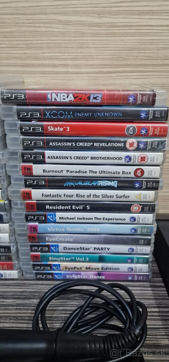 Predám PS3 Super Slim s hrami - 4