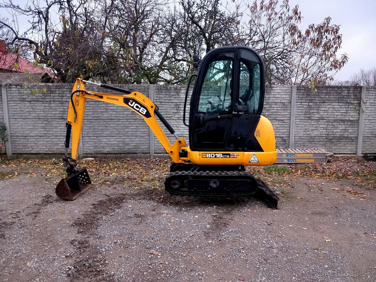 Minibáger JCB 8018 CTS - 4