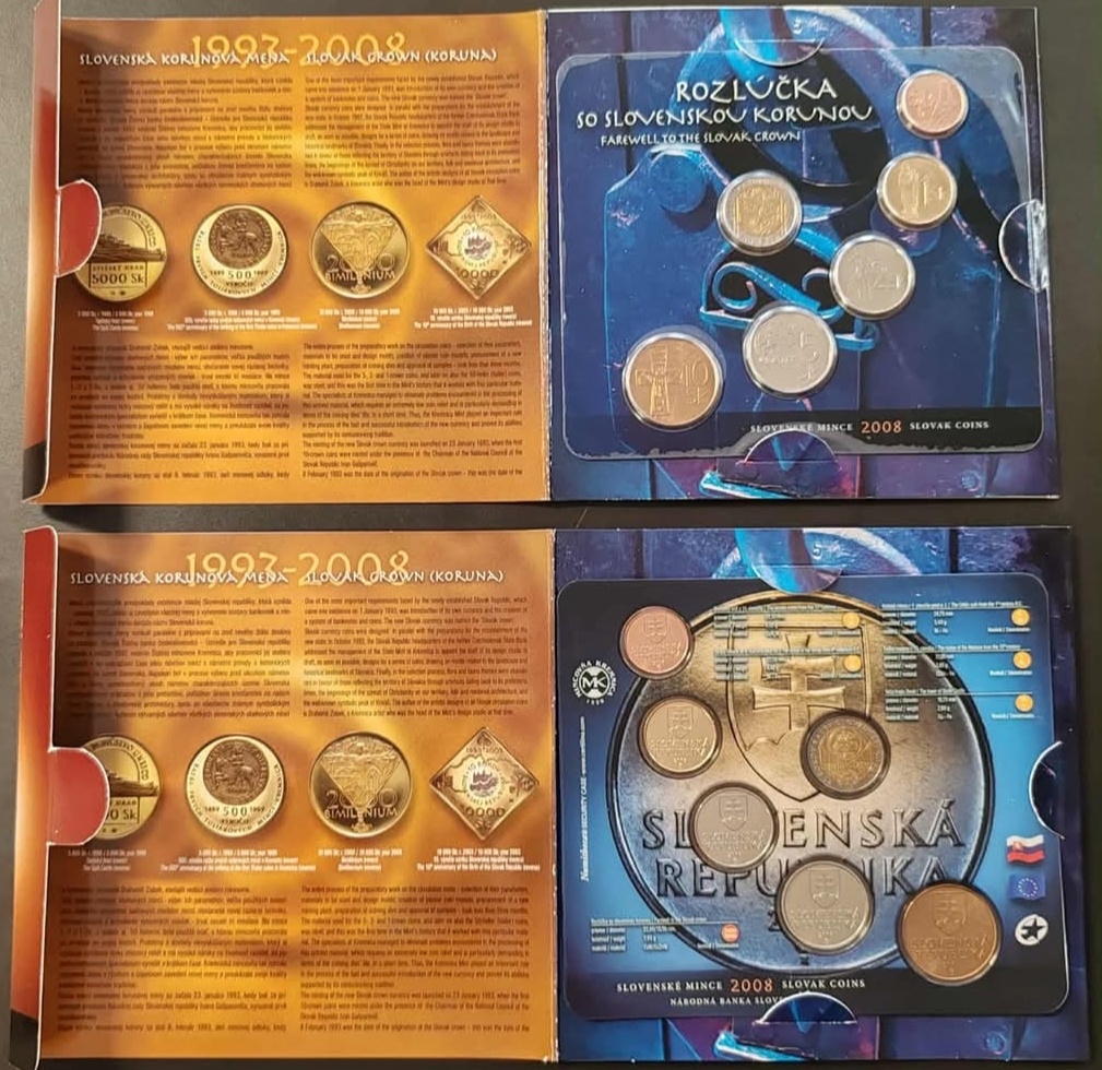 Sada mincí 2008 BK - Rozlúčka so slovenskou korunou - 4