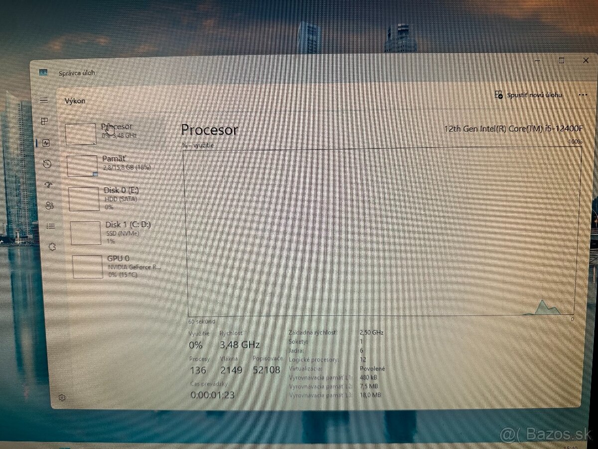 I5-12400f / RTX 4060 / 16GB RAM - 4