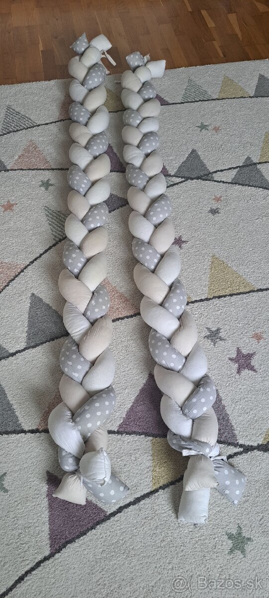 Mantinel do postielky "vrkoč" - 4