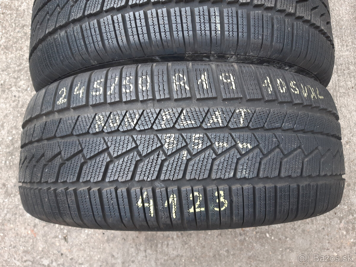245/50 R19 -zimné Run Flat (2 kusy Continental) - 4