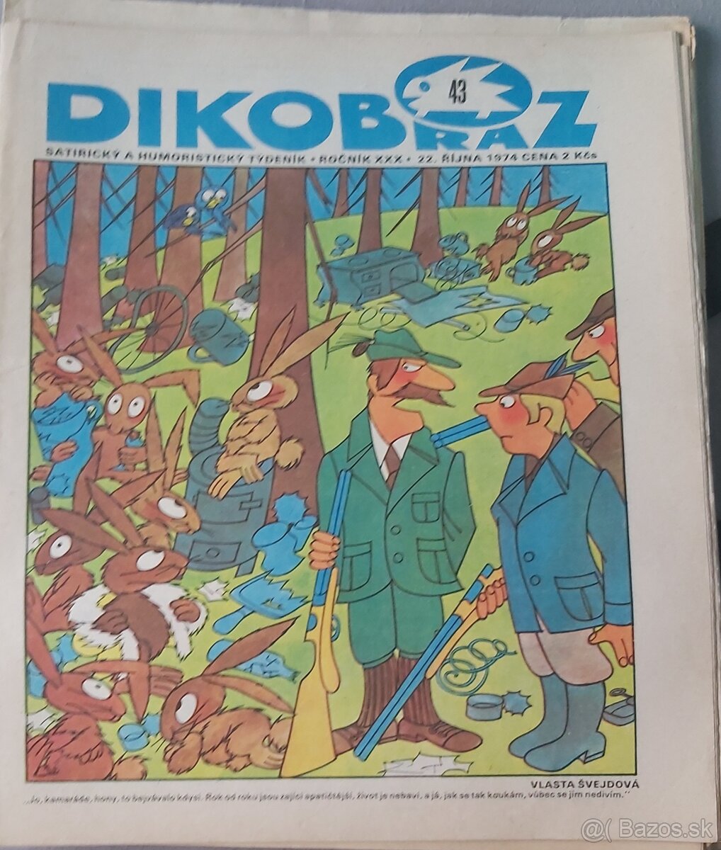 DIKOBRAZ - komplet ROČNÍK 1974 - 4