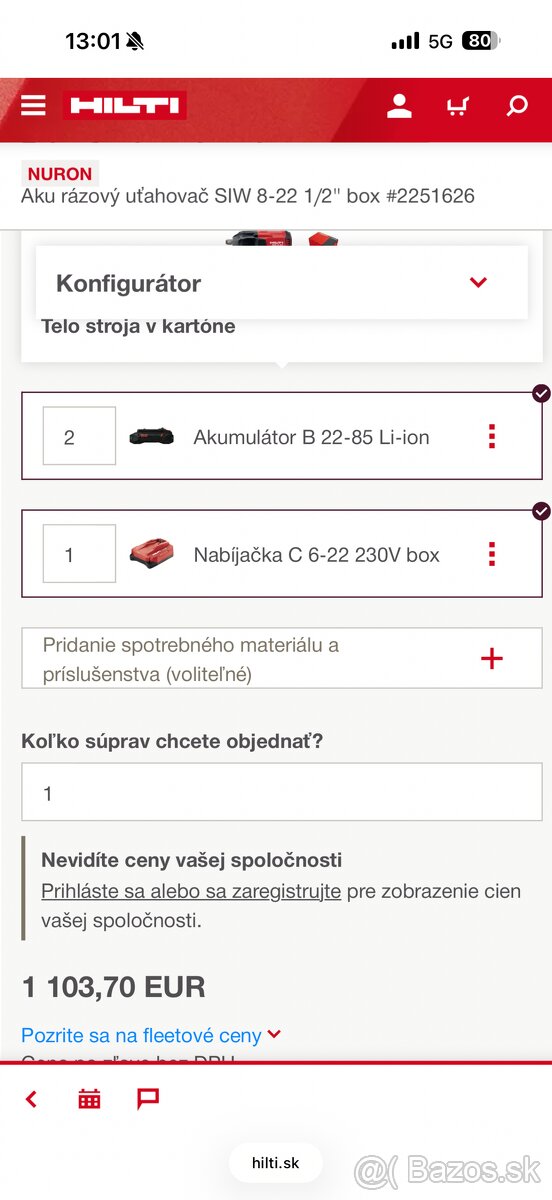 Hilti razovy utahovac - 4