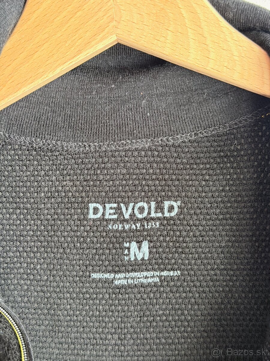 Merino rolák Devold Wool Mesh 190 Zip Neck Man - 4