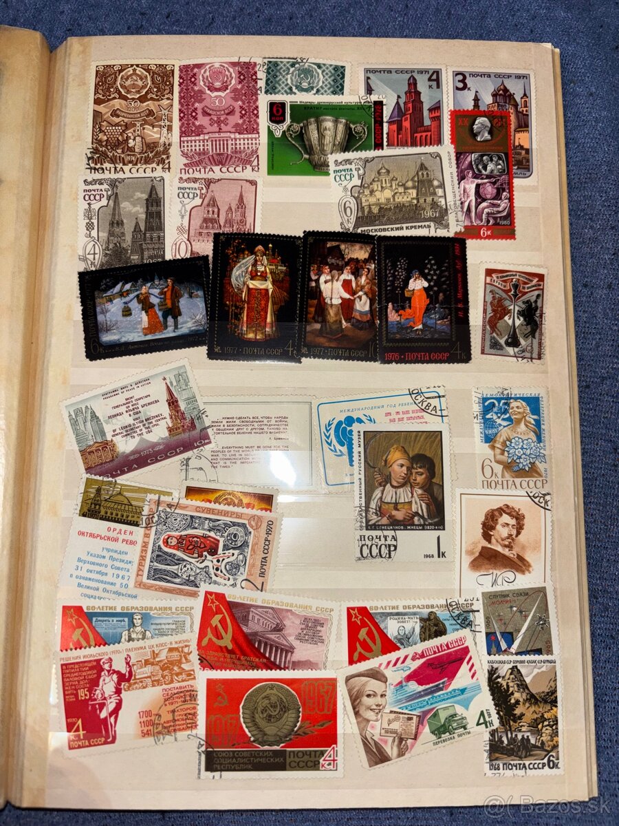 Celý album poštových známok - 4