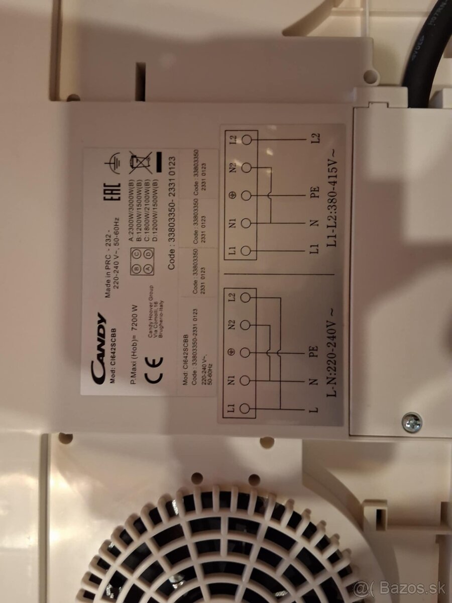 Induķčna varná doska Candy - 4