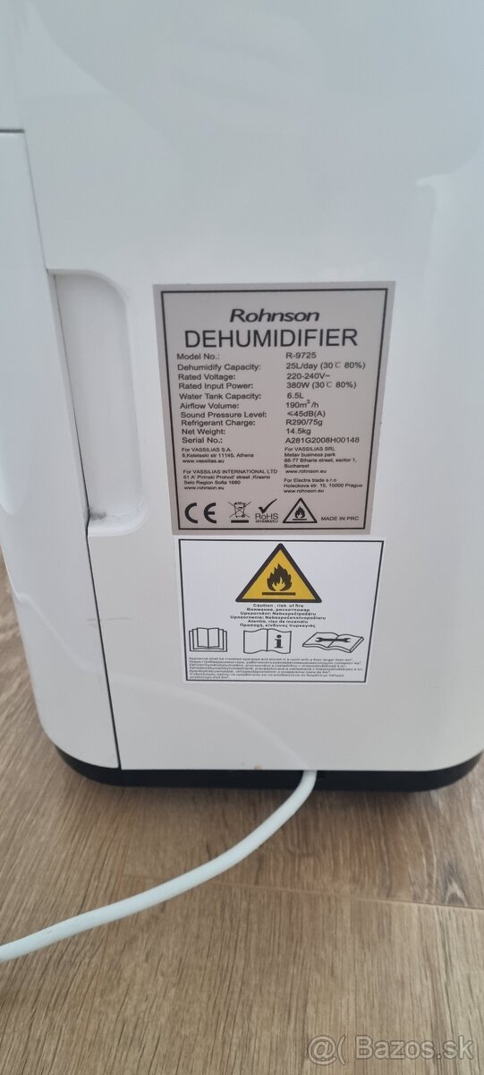 Odvlhcovac Rhonson - 4