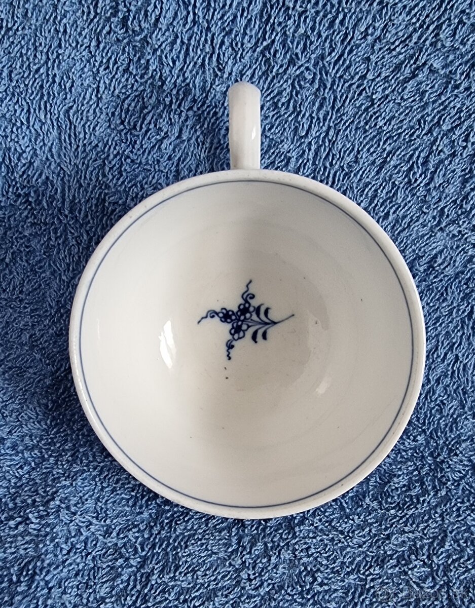 Starožitná porcelánová šálka - MEISSEN - 4