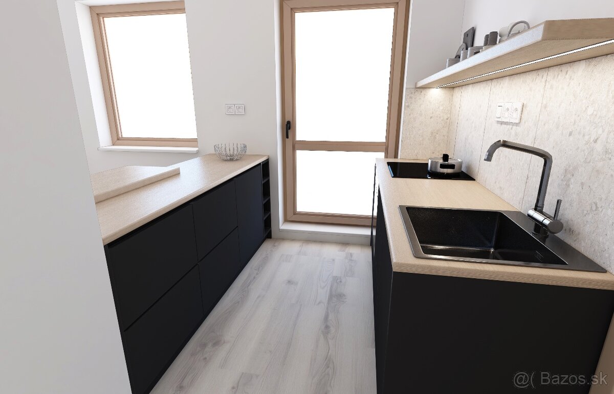 Byt s výhľadom do tichého nádvoria - 4