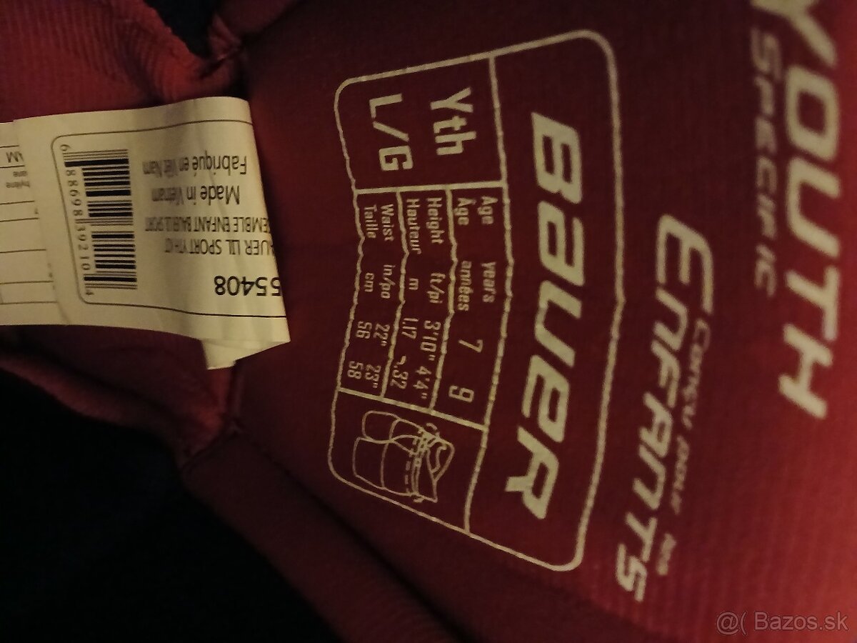 Bauer set chráničov + korčule CCM - 4