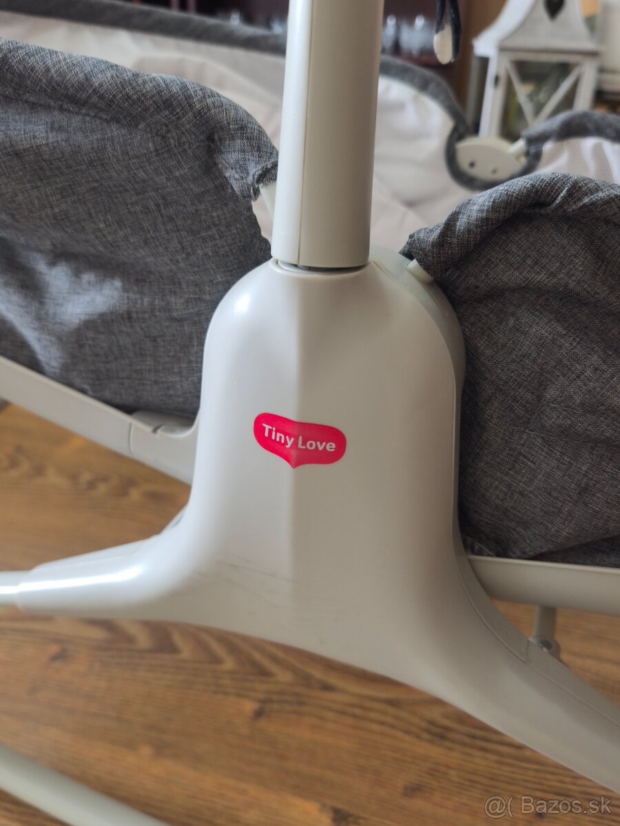Kresielko vibračné Tiny Love Lehátko 3v1 Rocker Napper Denim - 4