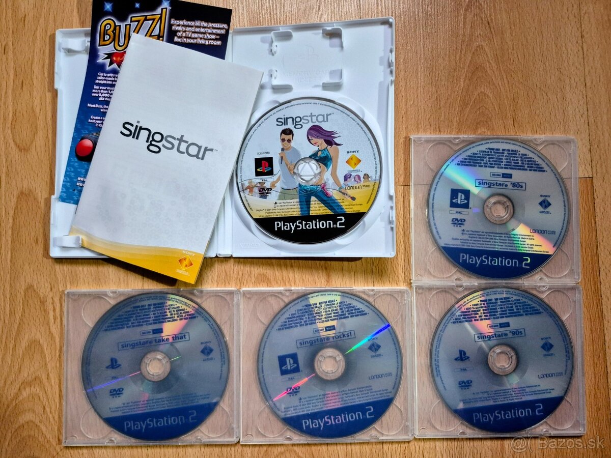 Predám Singstar mikrofóny na PS2 a PS3 + 5 hier zadarmo - 4