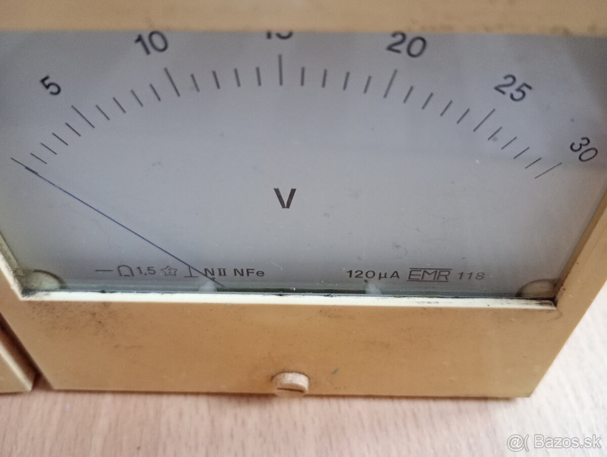 Predám A-meter, V-meter, staré/nefunkčné akumulátory - 4