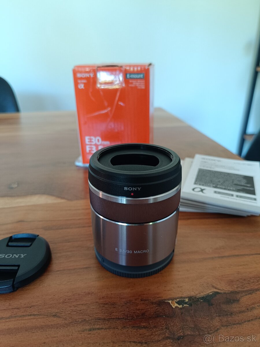 Nový objektív Sony E 30mm f3.5 Macro (APS-C, E-Mount) - 4