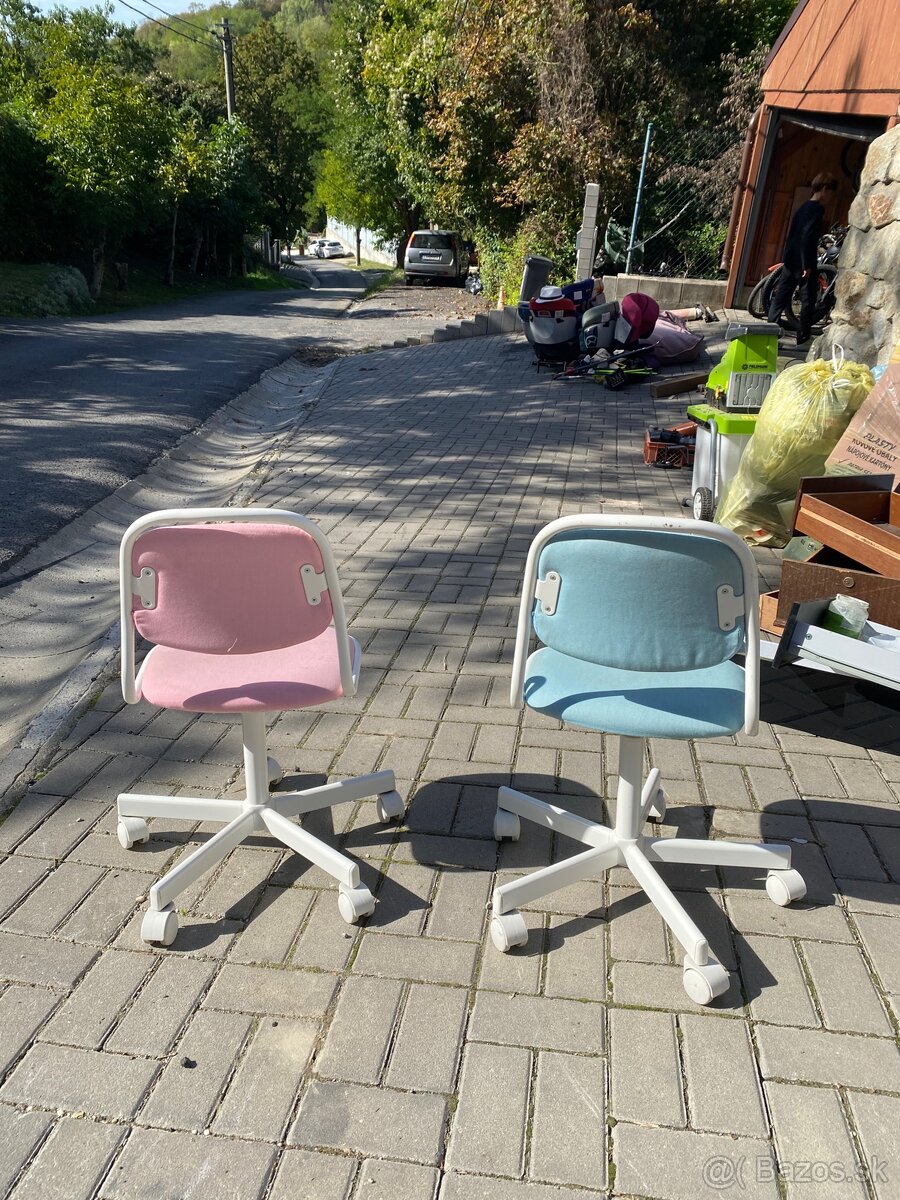 Detské stoličky výškovo nastaviteľné - 4