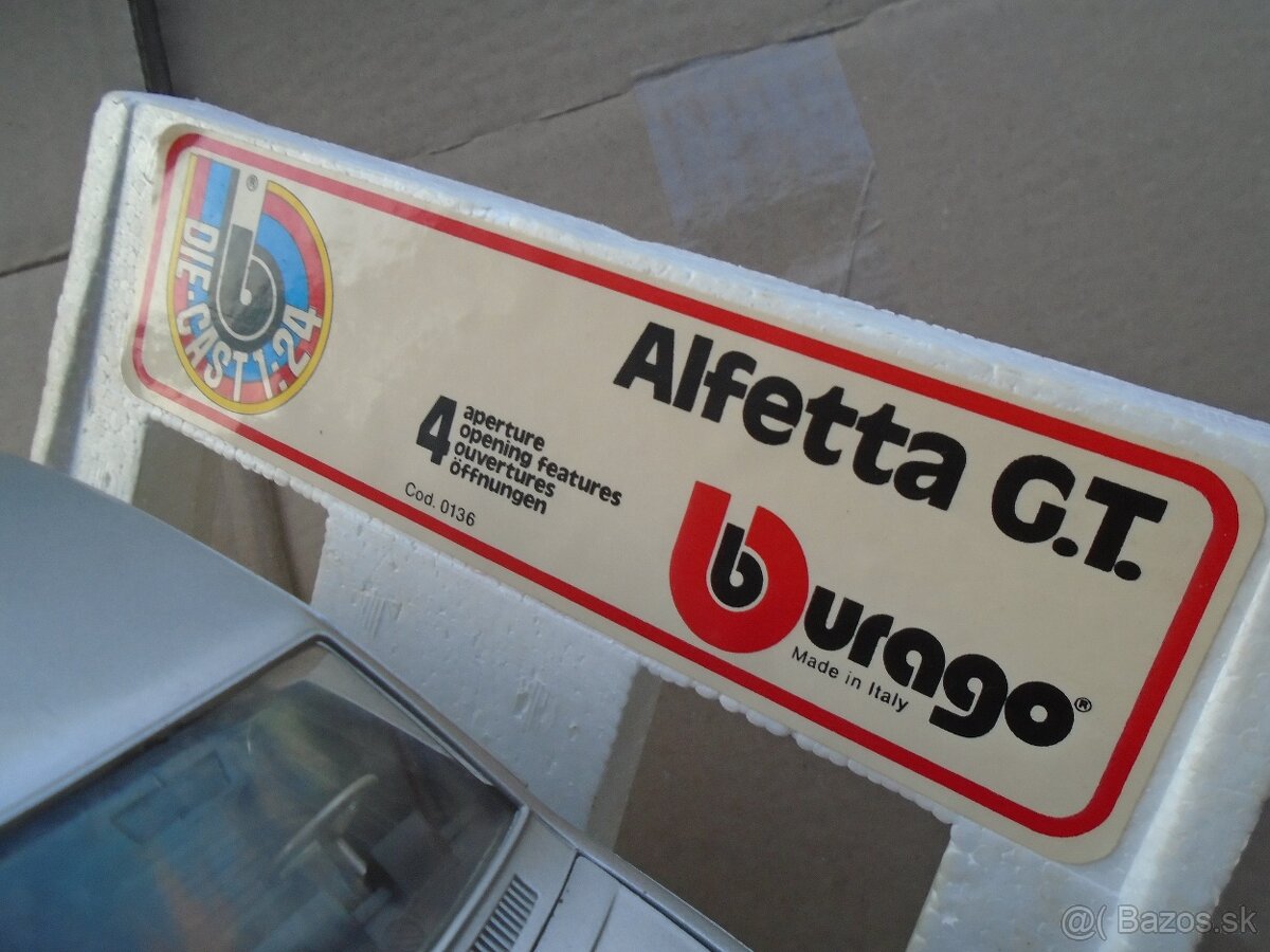 Stará Hračka Burrago Alfa - 4