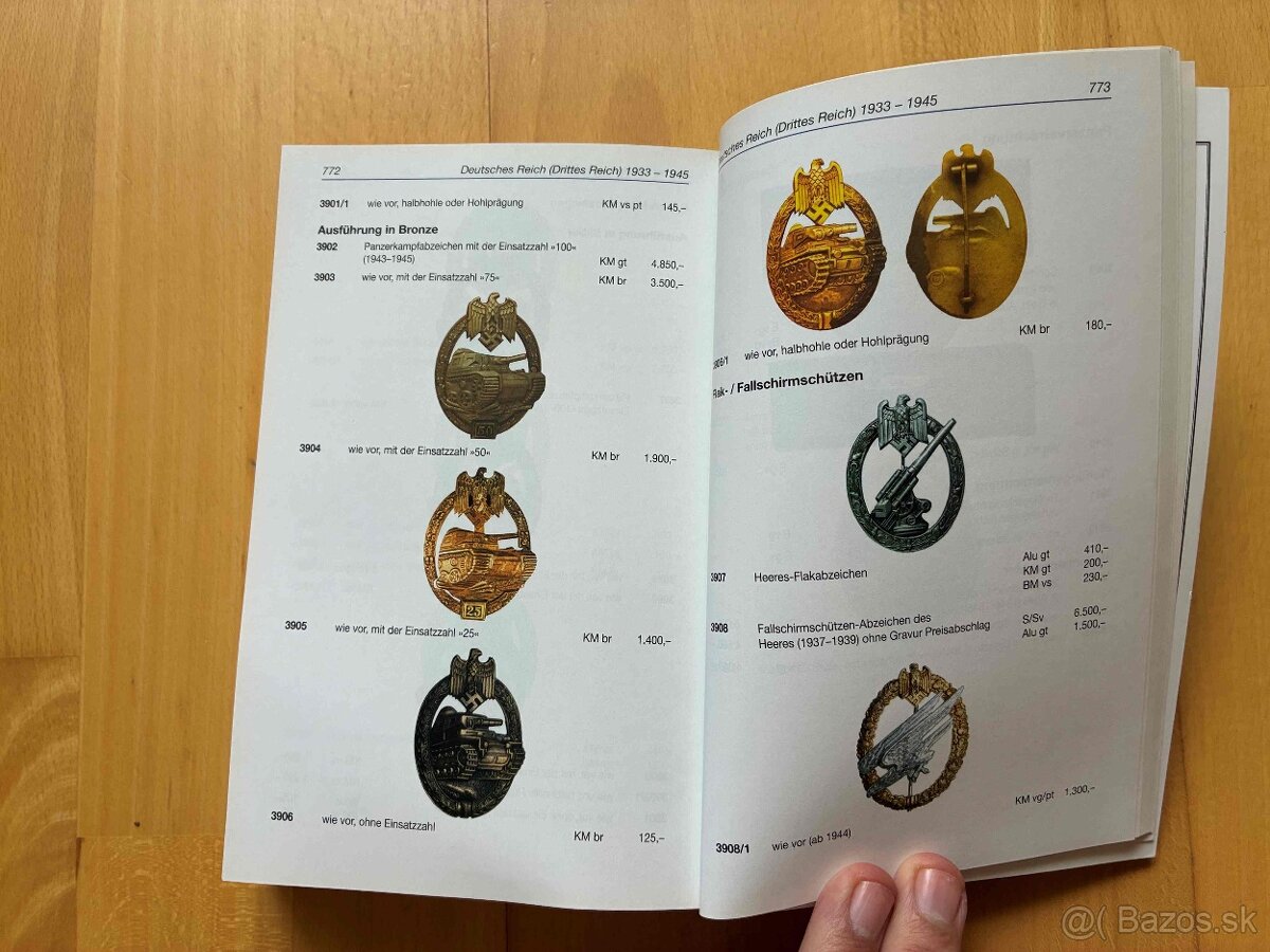 Nemecký katalóg vyznamenaní - 4