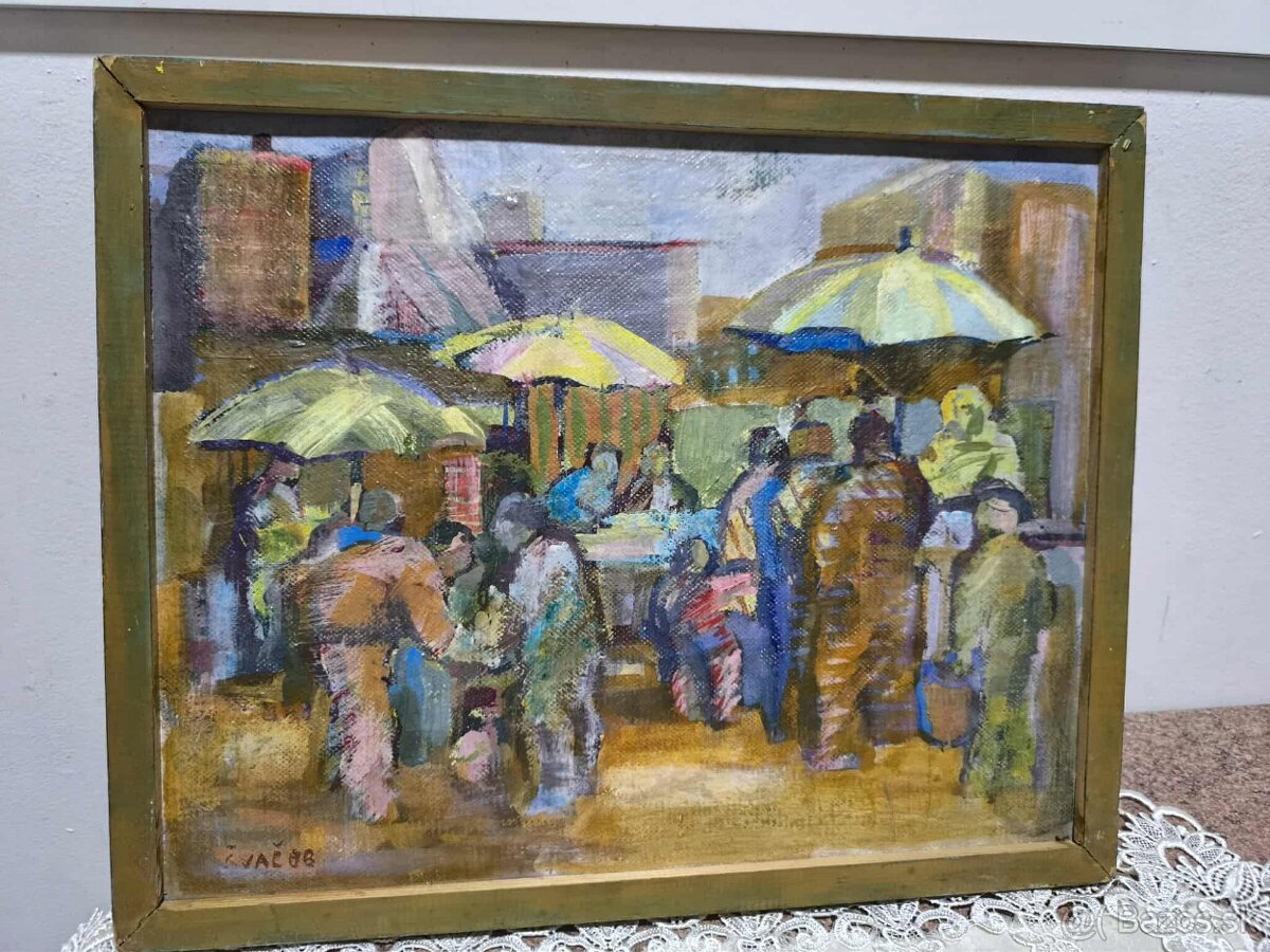 Jozef Švač - 3 x olejomaľba - 4