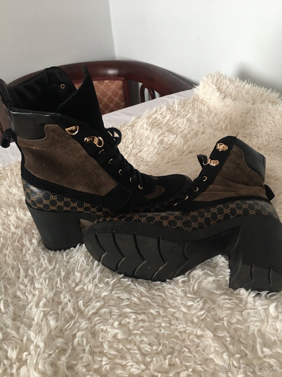 Štýlové kotnikové topánočky veľmi pohodlné - 4