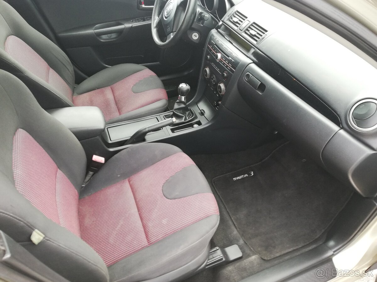Predám Mazda 3 1,6 benzín 77Kw R.V. 2004 + LPG - 4