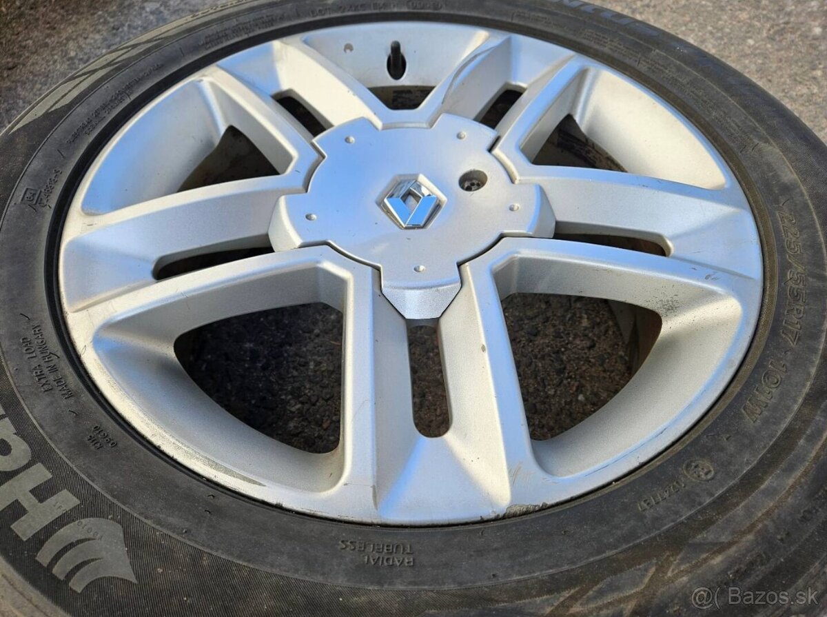 Alu kola originál Renault 17" – 5x108 - 4