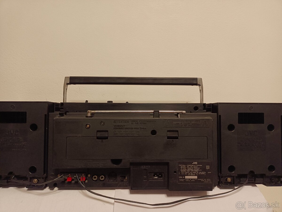 JVC PC W35 radiomagnetofon retro kazeťák - 4