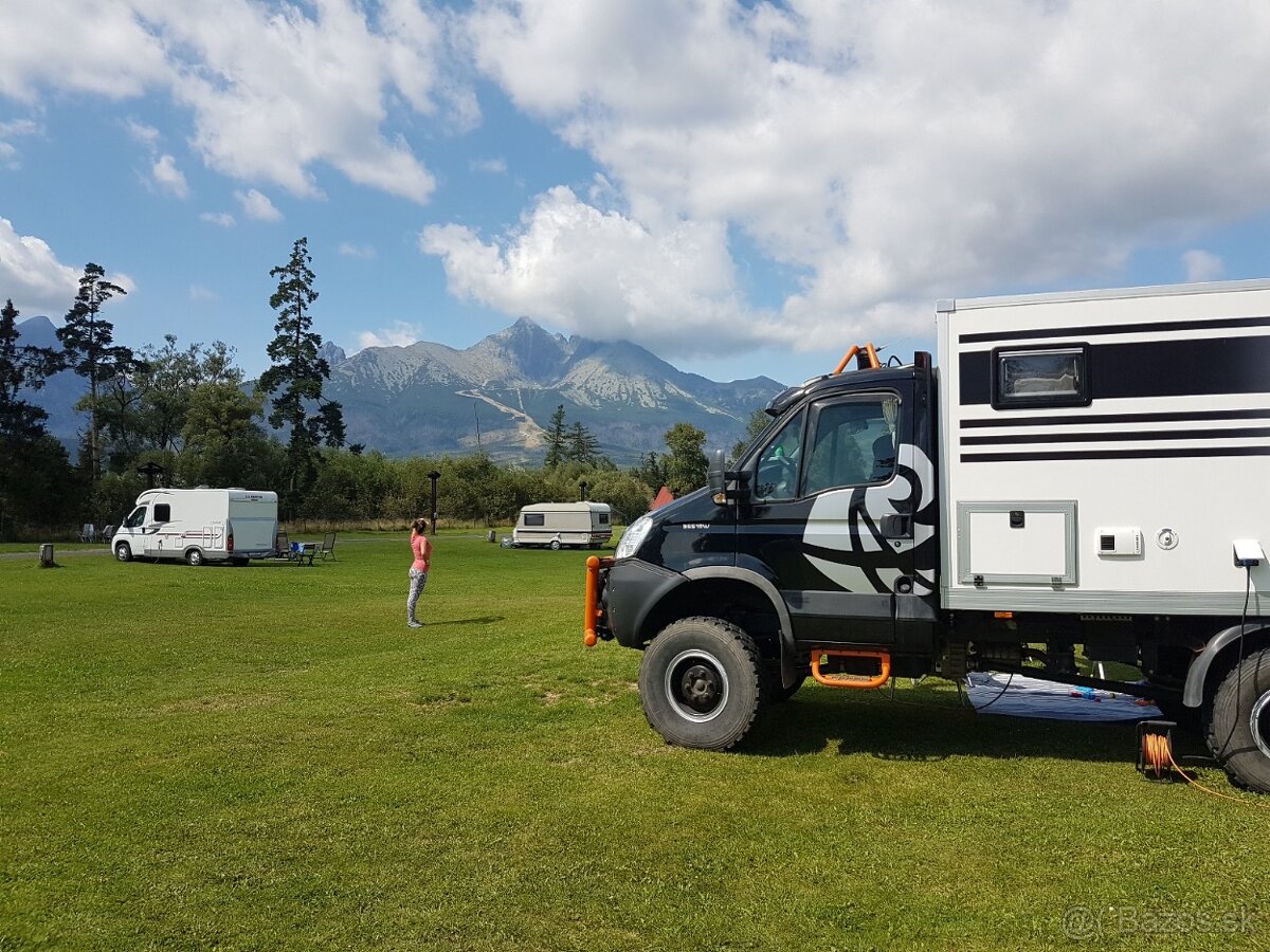 IVECO DAILY 4x4 obytné vozidlo, karavan