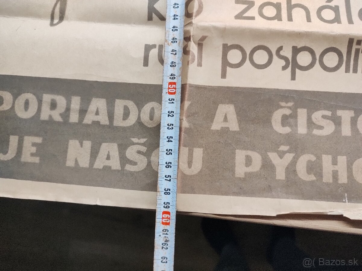 propagačný plagát Všetci ťaháme jeden povraz Slovenský štát - 4