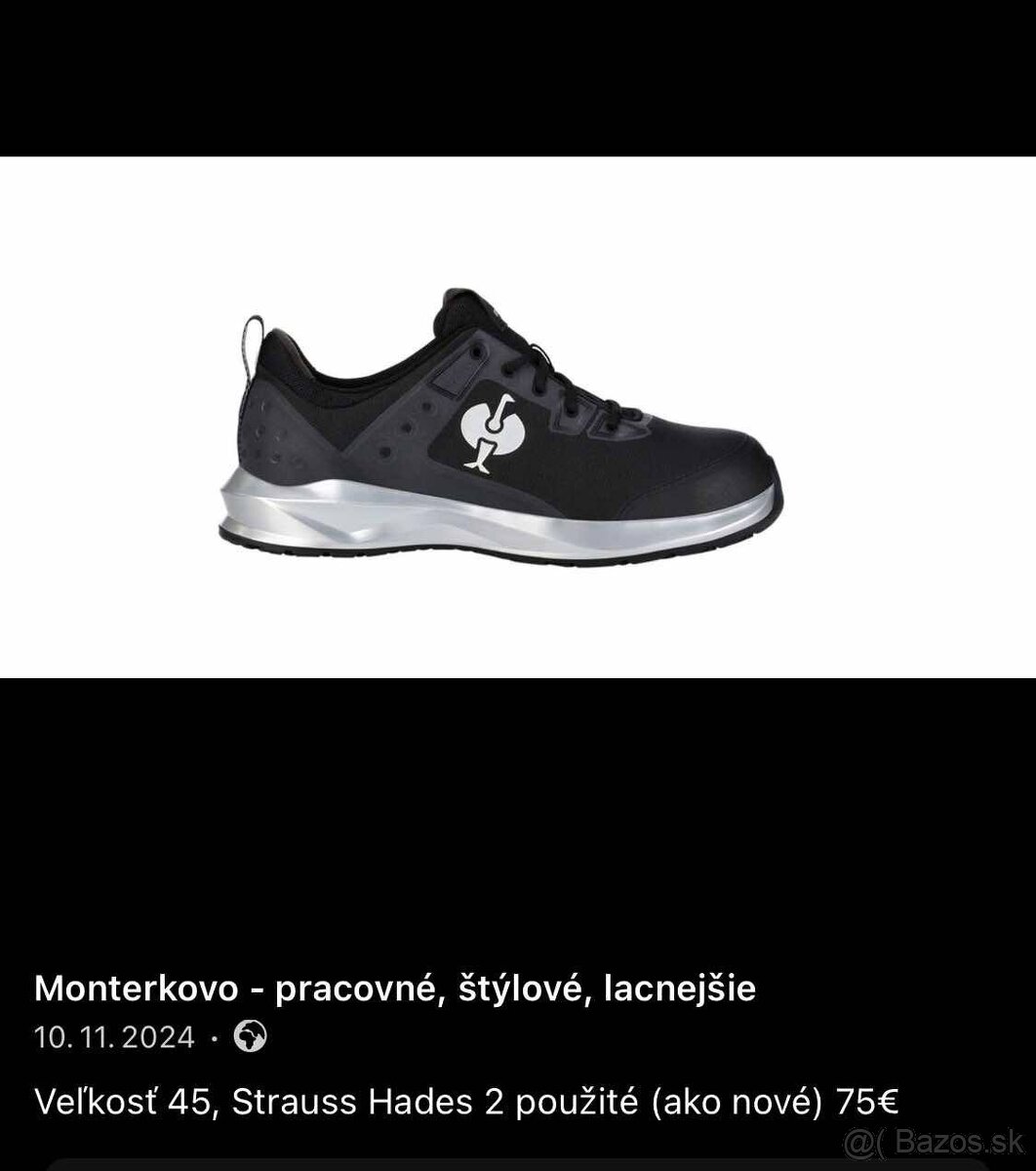 VEĽKOSŤ 45, MIX pracovná obuv, ENGELBERT Strauss+MIX TOP - 4