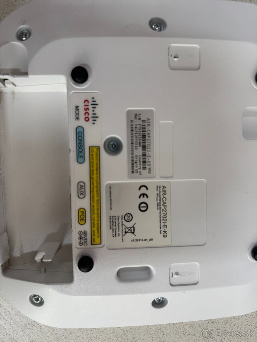 Predám použité Wi-Fi AP Cisco AIR-AP1142N-E-K9 - 4
