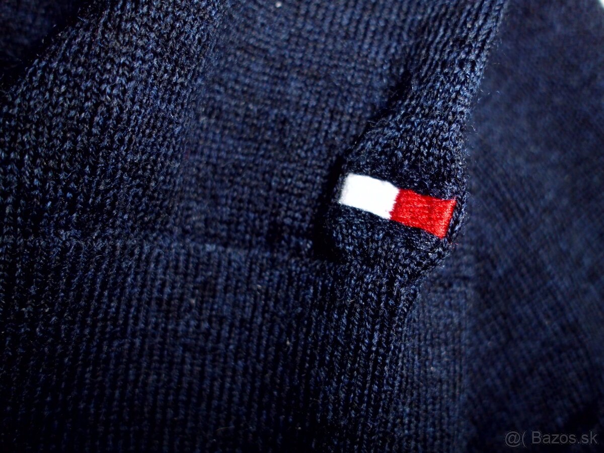 Tommy Hilfiger Premium wool pánsky sveter L - 4