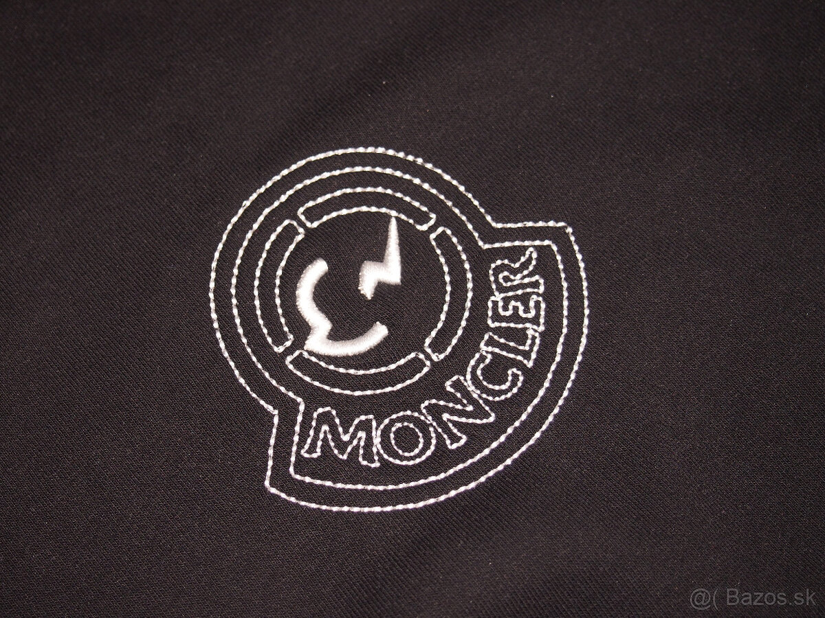 Moncler pánska mikina čierna - 4